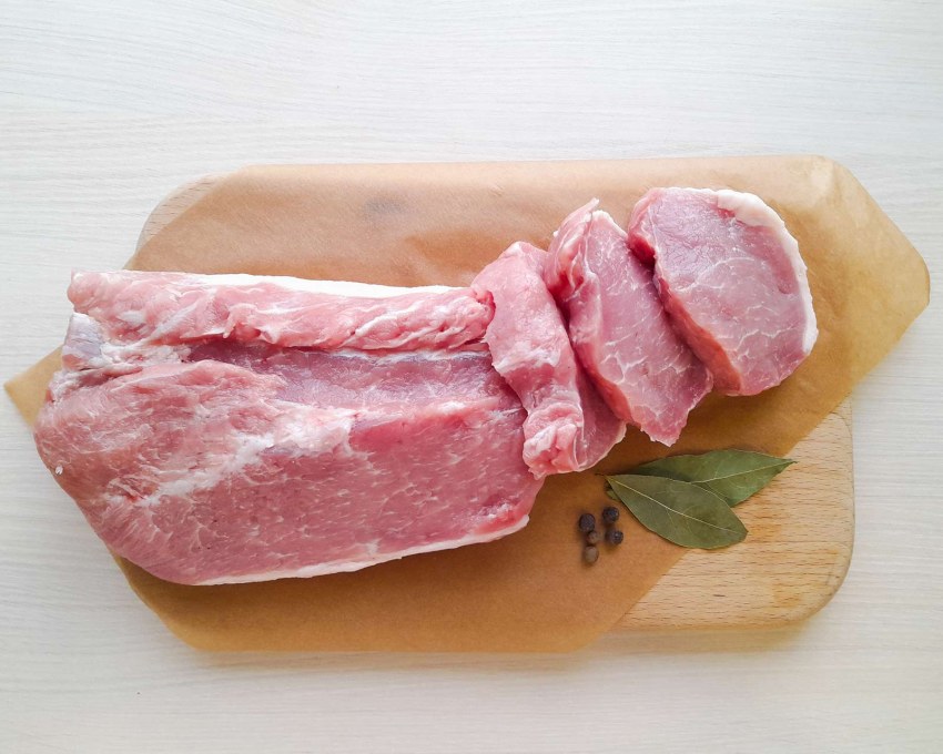 Мясо копчено вареное