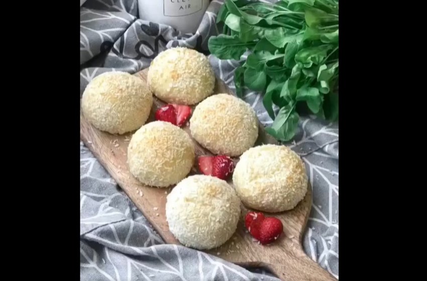 Булочки с кокосовой стружкой