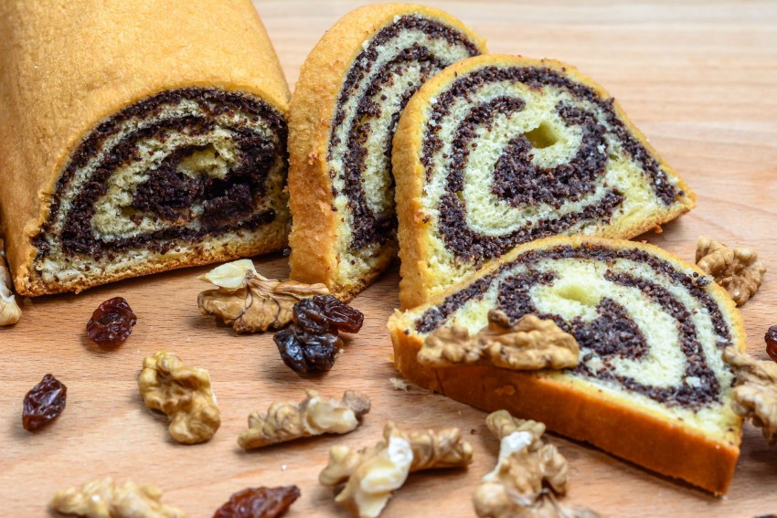 Виктория рулет с маком