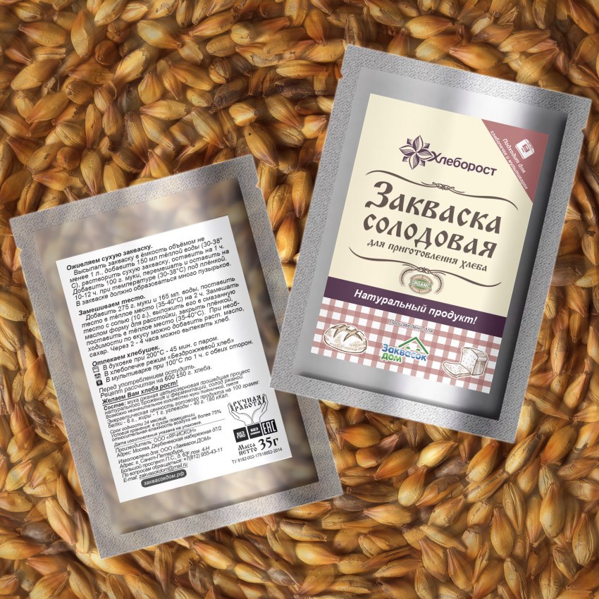 Сухая закваска для хлеба