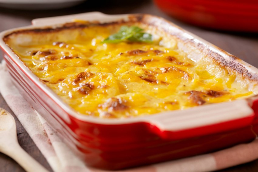 Запеканка из картошки с мясом из лагеря