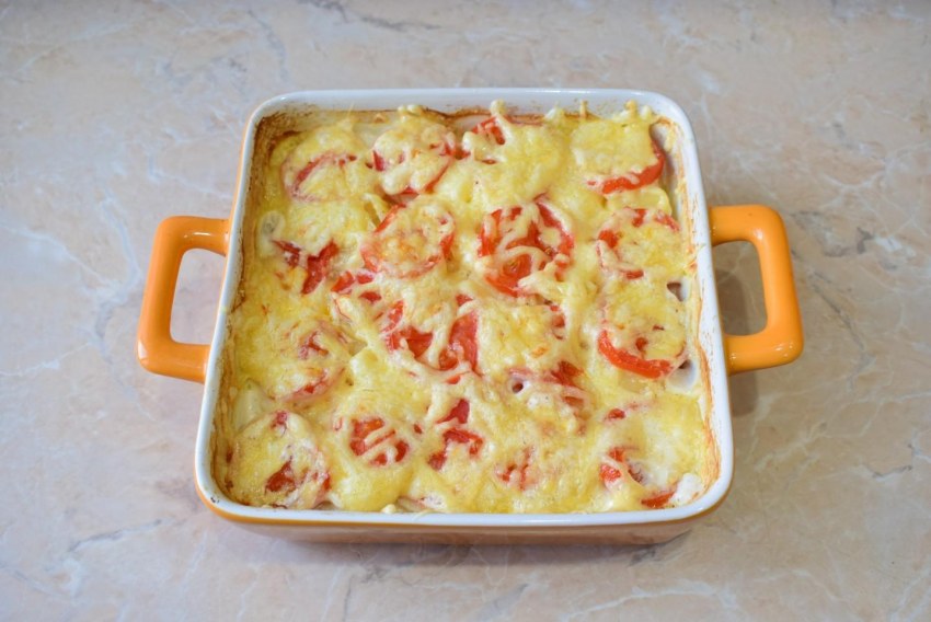 Макаронная запеканка с сыром
