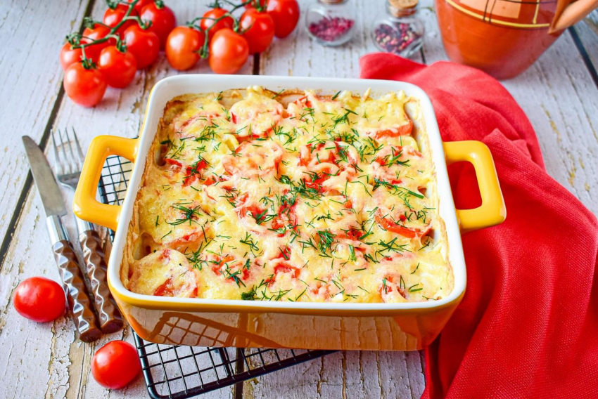 Мясная запеканка