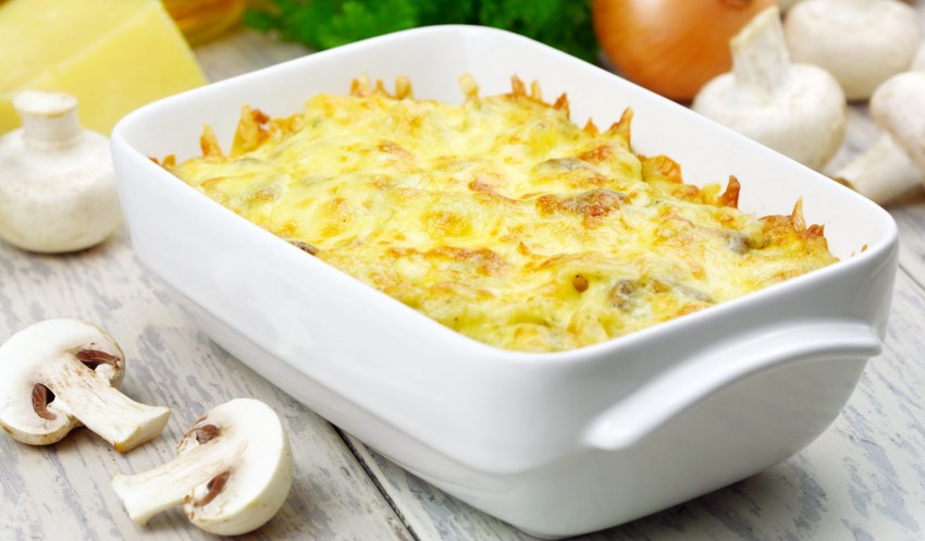 Запеканка из фарша и картофеля
