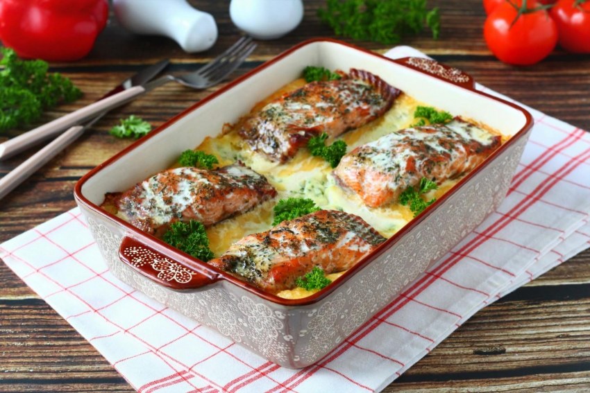 Запеканка с картошкой и сыром