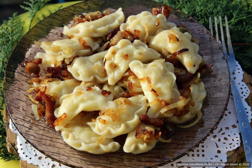 Вареники с картошкой
