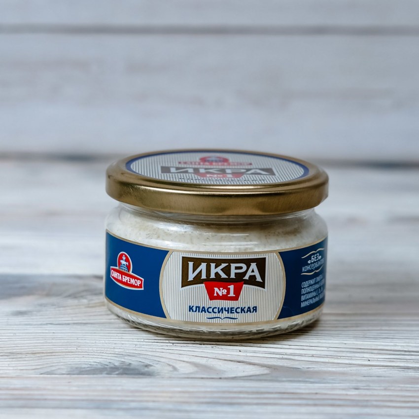 Икра Санта Бремор классическая 180г