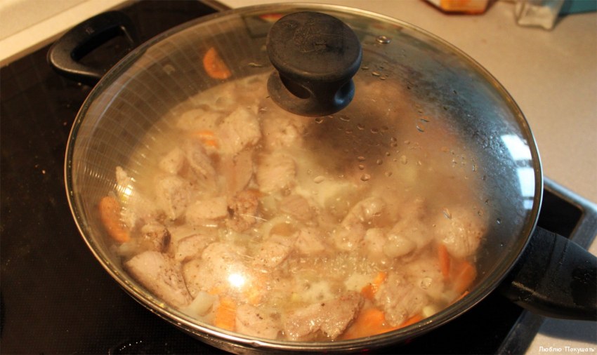Говядина с овощами
