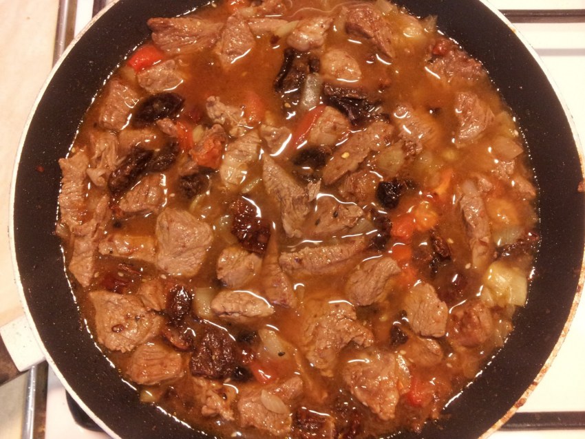 Курица стир Фрай с овощами