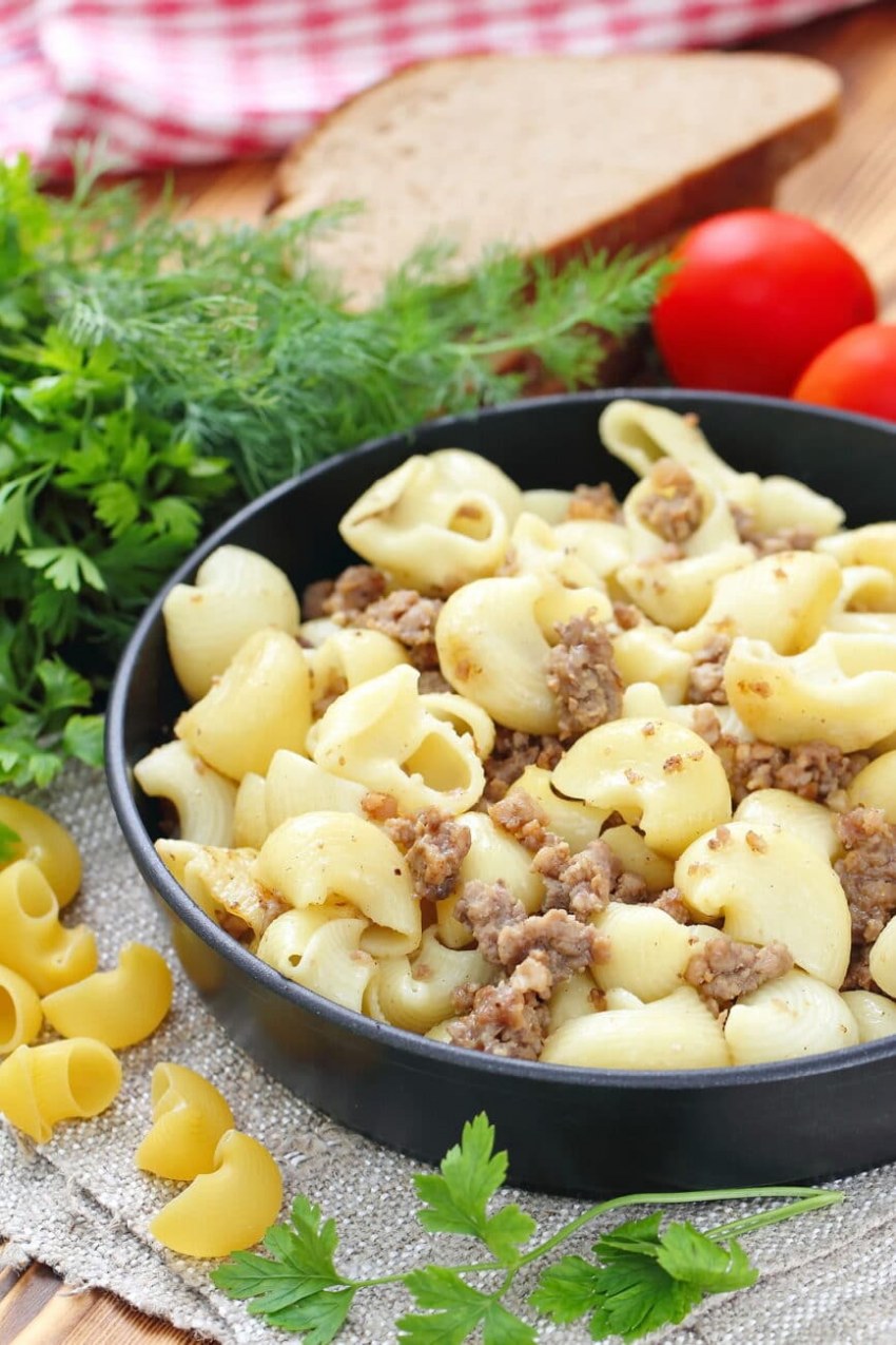 Макароны по флотски
