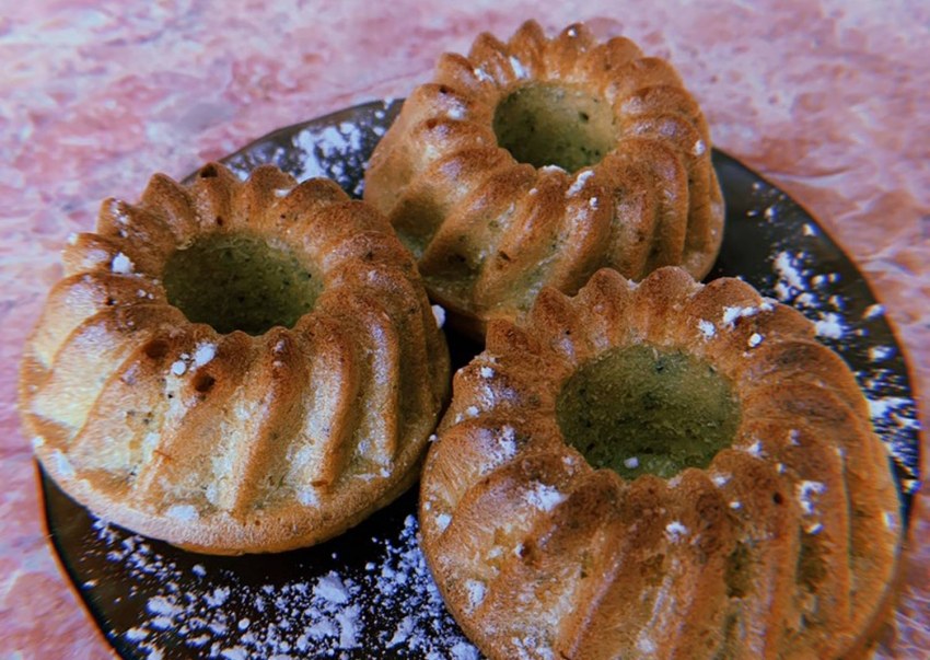 Лимонные маффины
