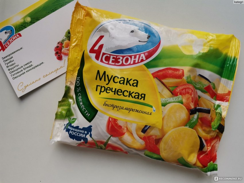 Овощная смесь замороженная с картошкой