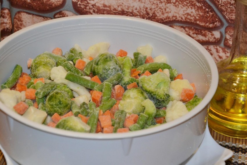 Frozen Vegetables & Potatoes PNG