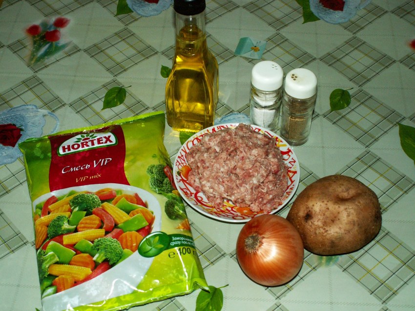 Карибская смесь замороженная Hortex