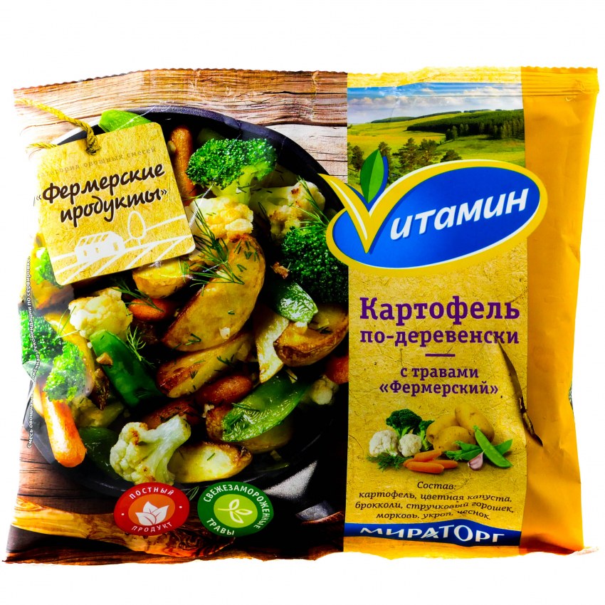 400г овощи по-деревенски.Хортекс