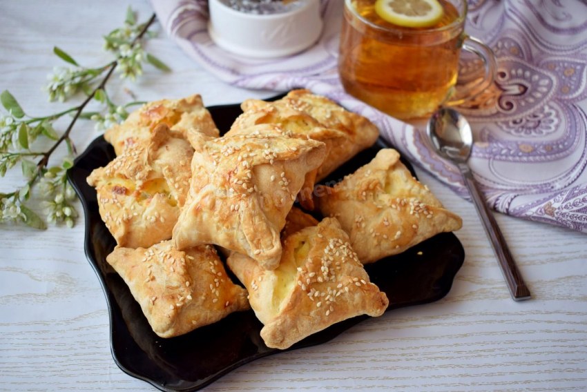 Круассан со сгущенкой