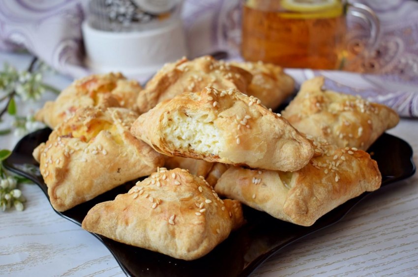 Слоечки со сгущенкой