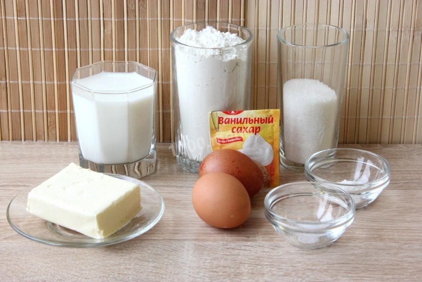 Яблочный пирог 3 стакана