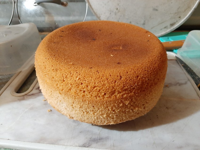 Коржик бисквитный