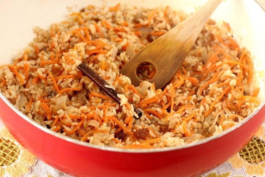 Плов без мяса
