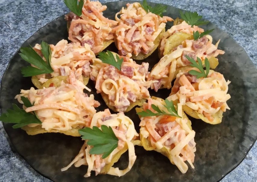 Красивые закуски на праздничный стол