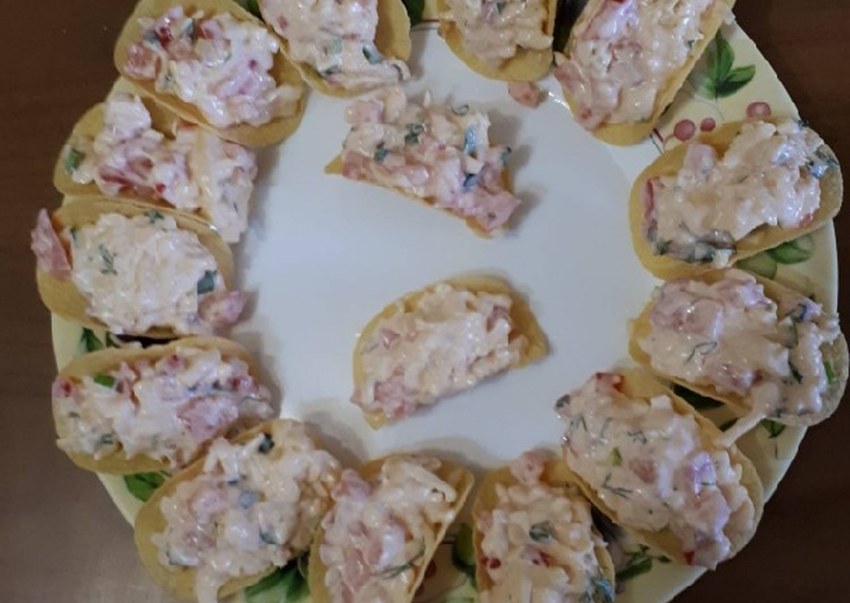 Тарталетки из чипсов