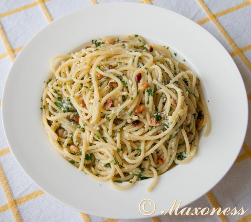 Паста тальятелле с курицей