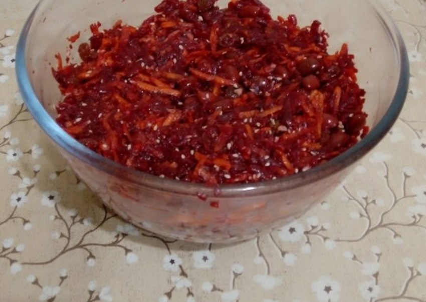 Икра свекольная морковная