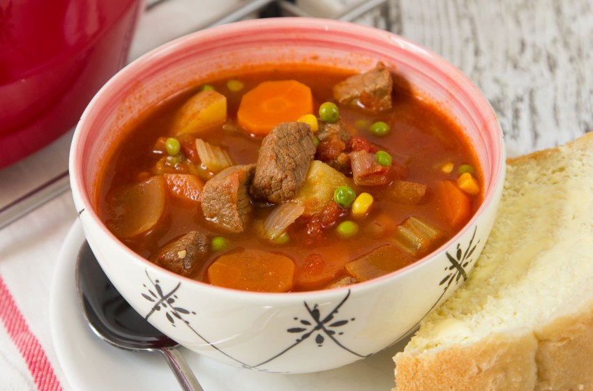 Мясной суп