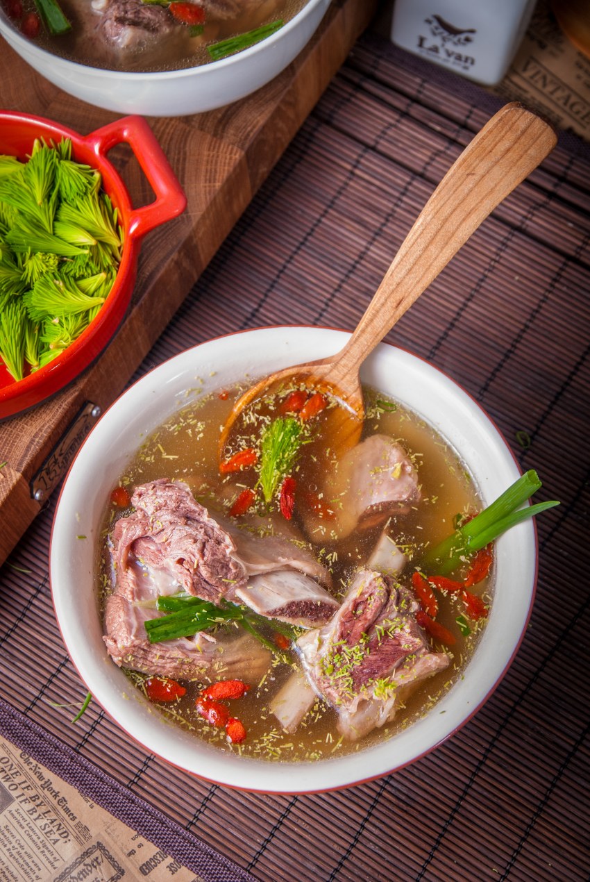 Мясной суп