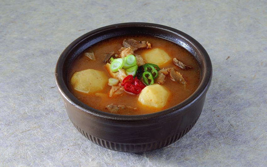 Картофельный суп с мясом