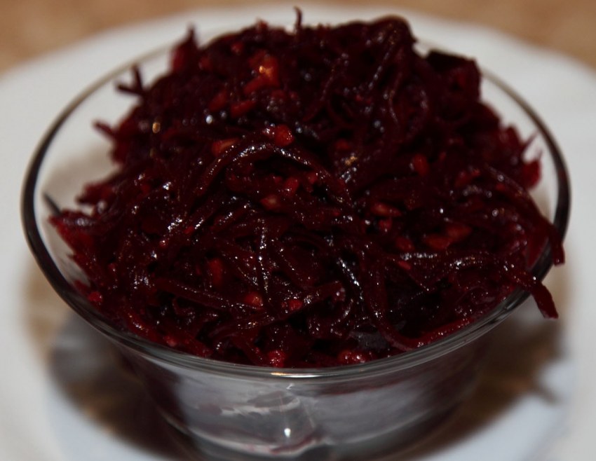 Салат из свеклы вареной