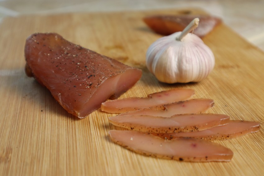 Вяленая куриная грудка в духовке