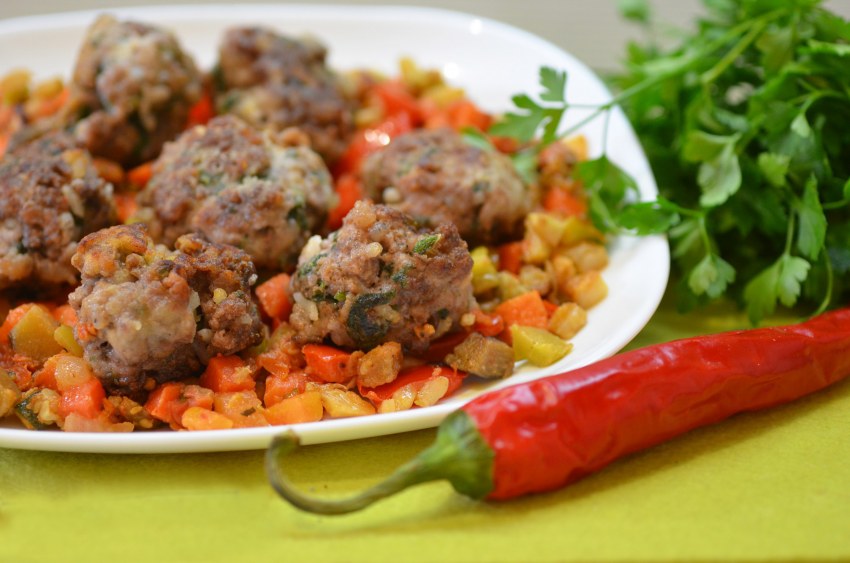 Мясные ежики