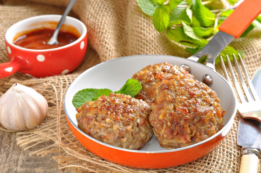 Необычный гарнир к мясному фаршу