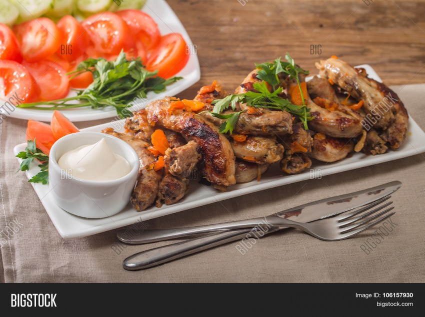Шейки куриные гриль