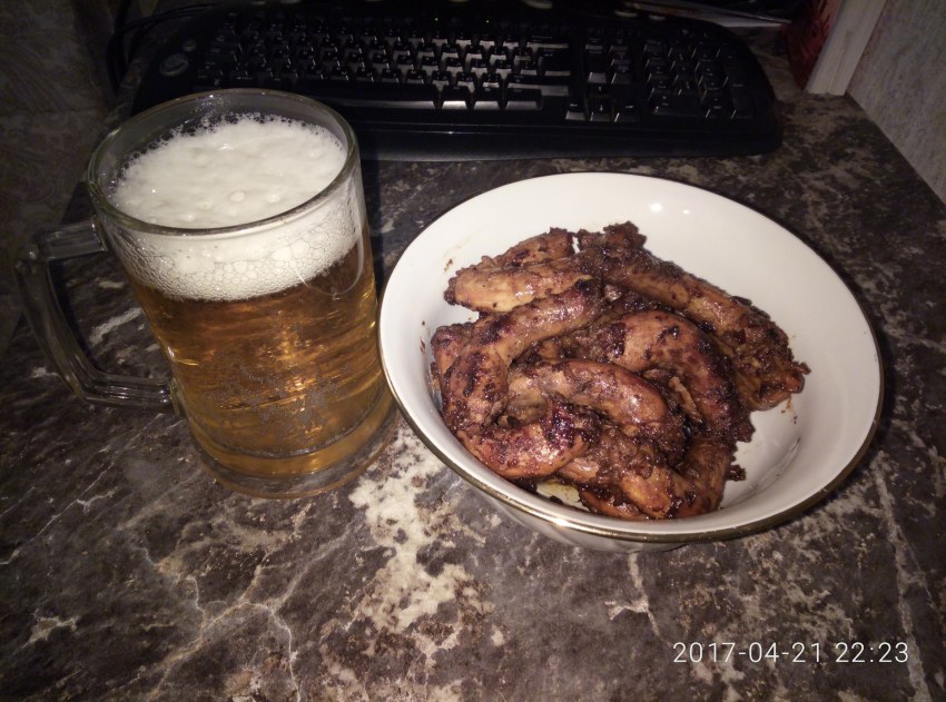 Сыровяленые куриные шеи