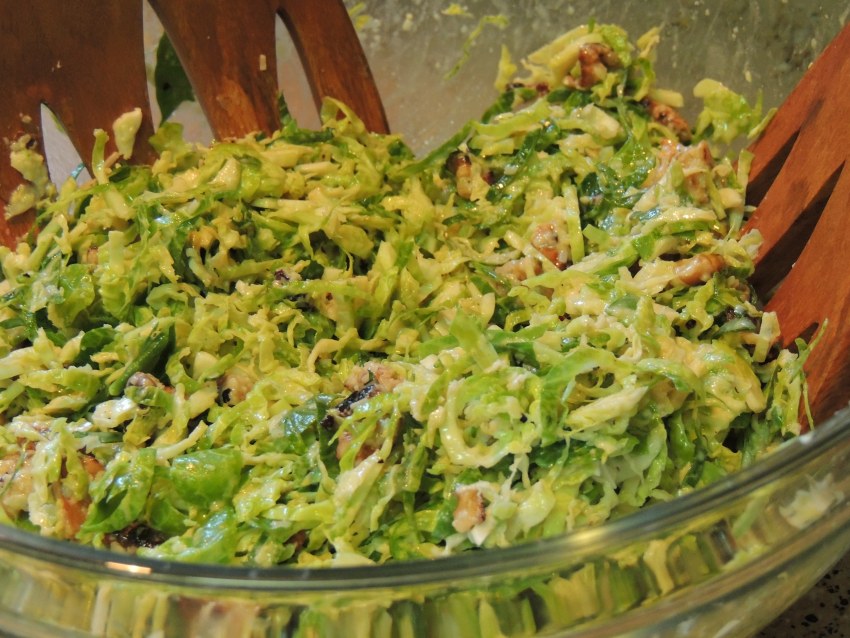 Салат с брюссельской капустой