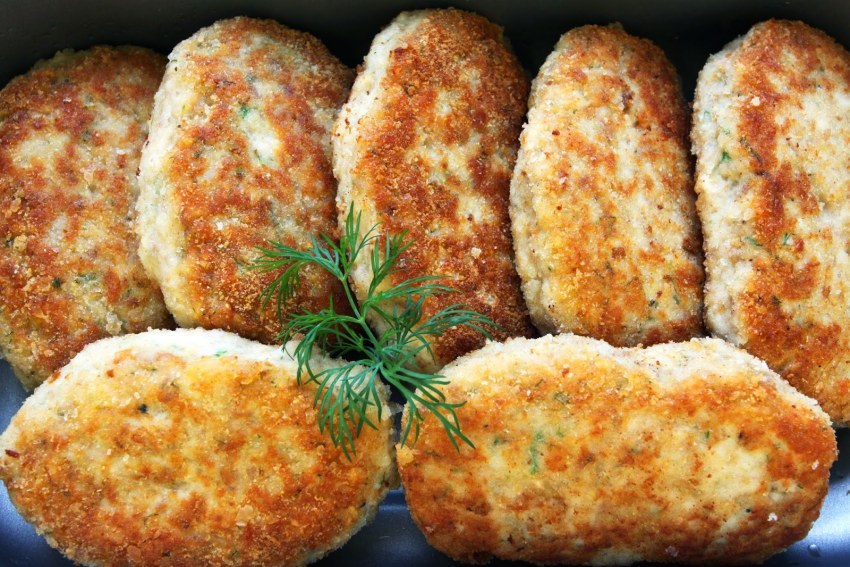 Оранжевые котлеты