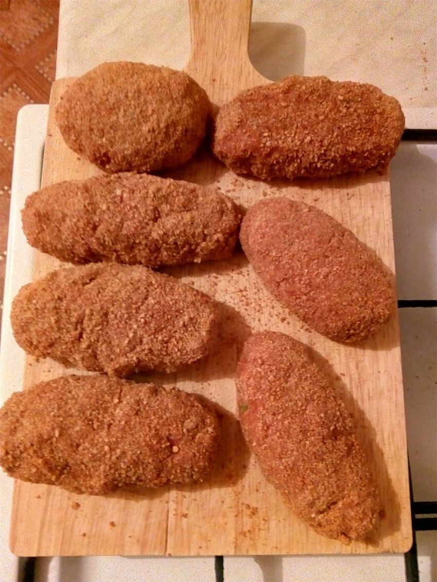 Зразы с сыром в панировке