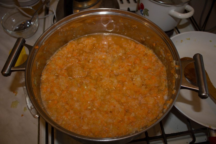 Кабачковая икра батон