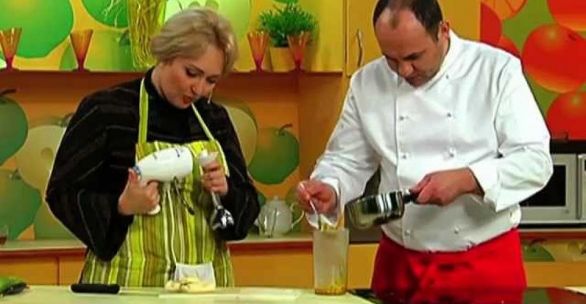 Кабачковая икра с фунчозой