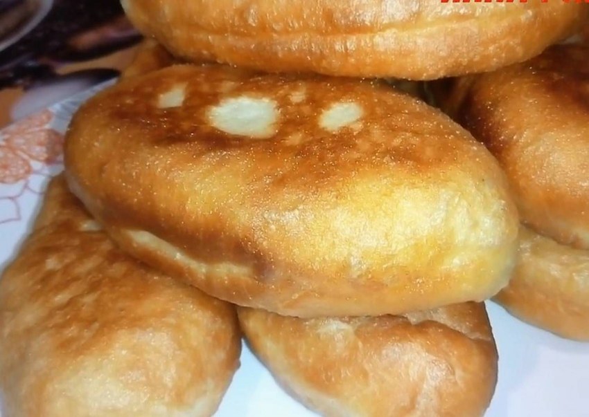 Дрожжевое тесто на пирожки жареные