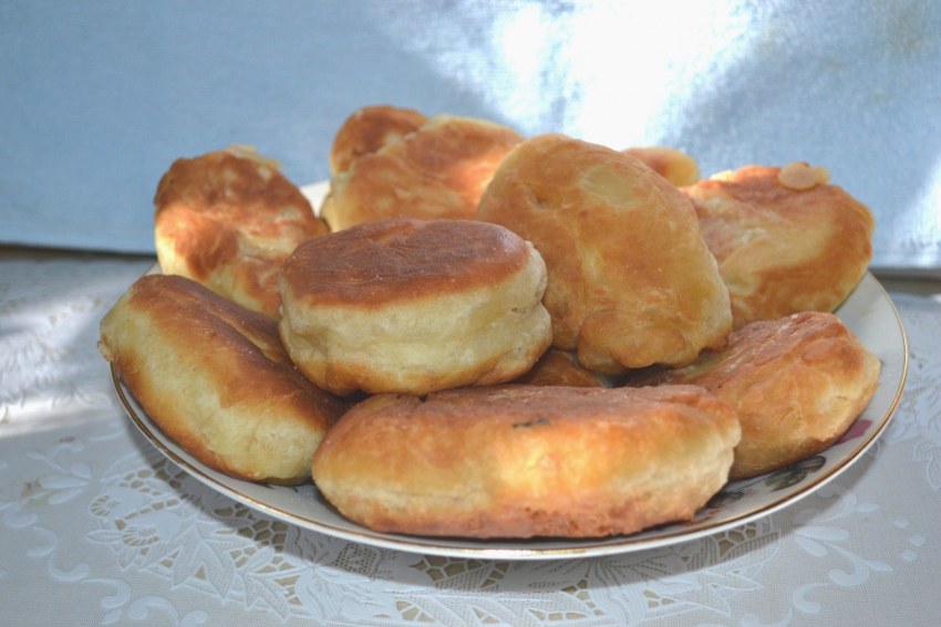 Пирожки с картошкой на молоке
