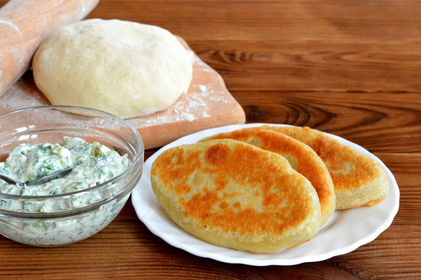 Жареные пирожки мандзю