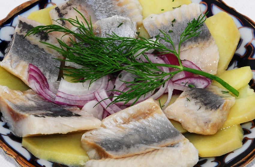 Snack with Herring