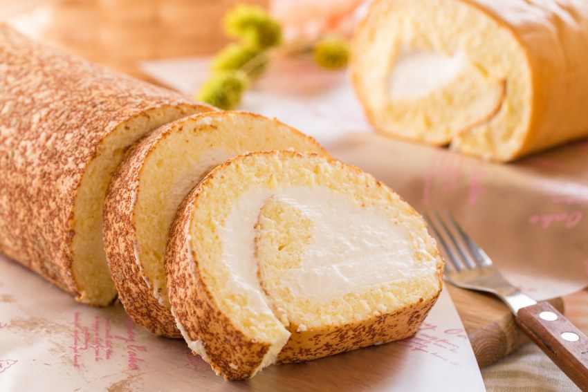 Рулет с кремом фирмы