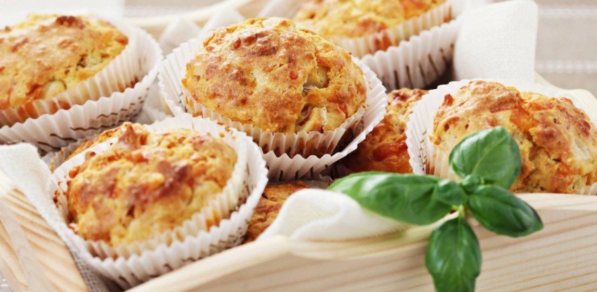 Маффины с голубикой