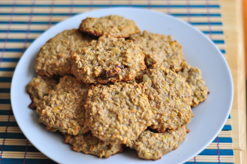 Миндальное печенье с крошкой шоколада