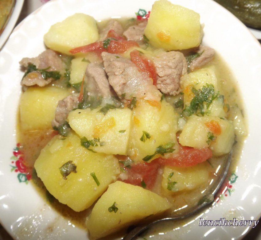 Рагу с капустой и картошкой